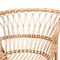 Bali & Pari Alaya Modern Bohemian Natural Brown Rattan Accent Chair 236-12710-ZORO - alternate 7